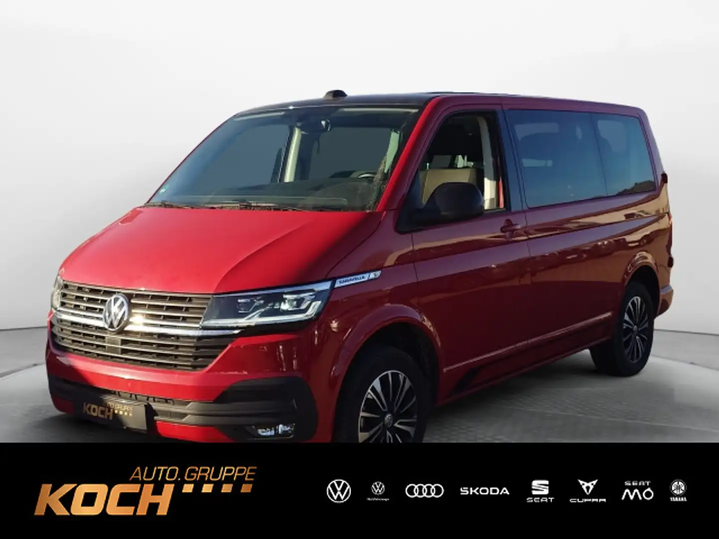 Volkswagen T6.1 Caravelle TDI 110 kw Navi LED Kamera ACC Rosso - 1