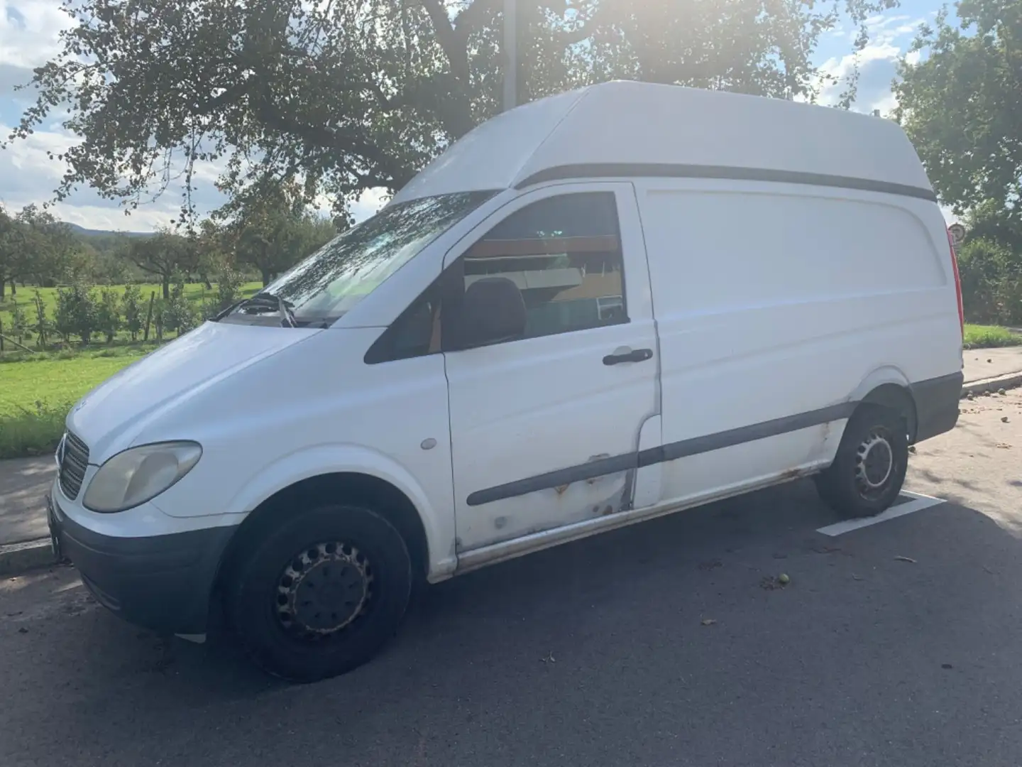 Mercedes-Benz Vito Kasten 111 CDI lang Hochdach Blanc - 2