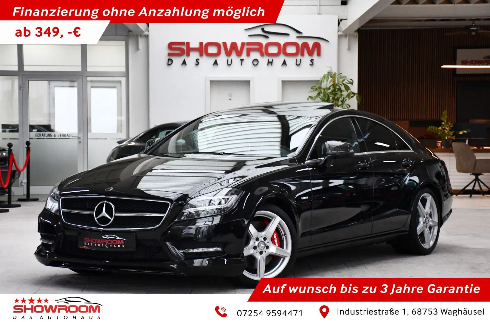 Mercedes-Benz CLS 500 Carlsson AMG Sportabgas nur 41tkm! Schwarz - 1