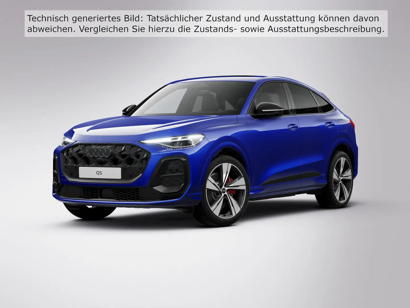 Audi Q5 e-hybrid quattro S tronic 270 kW Pa Bleu - 2