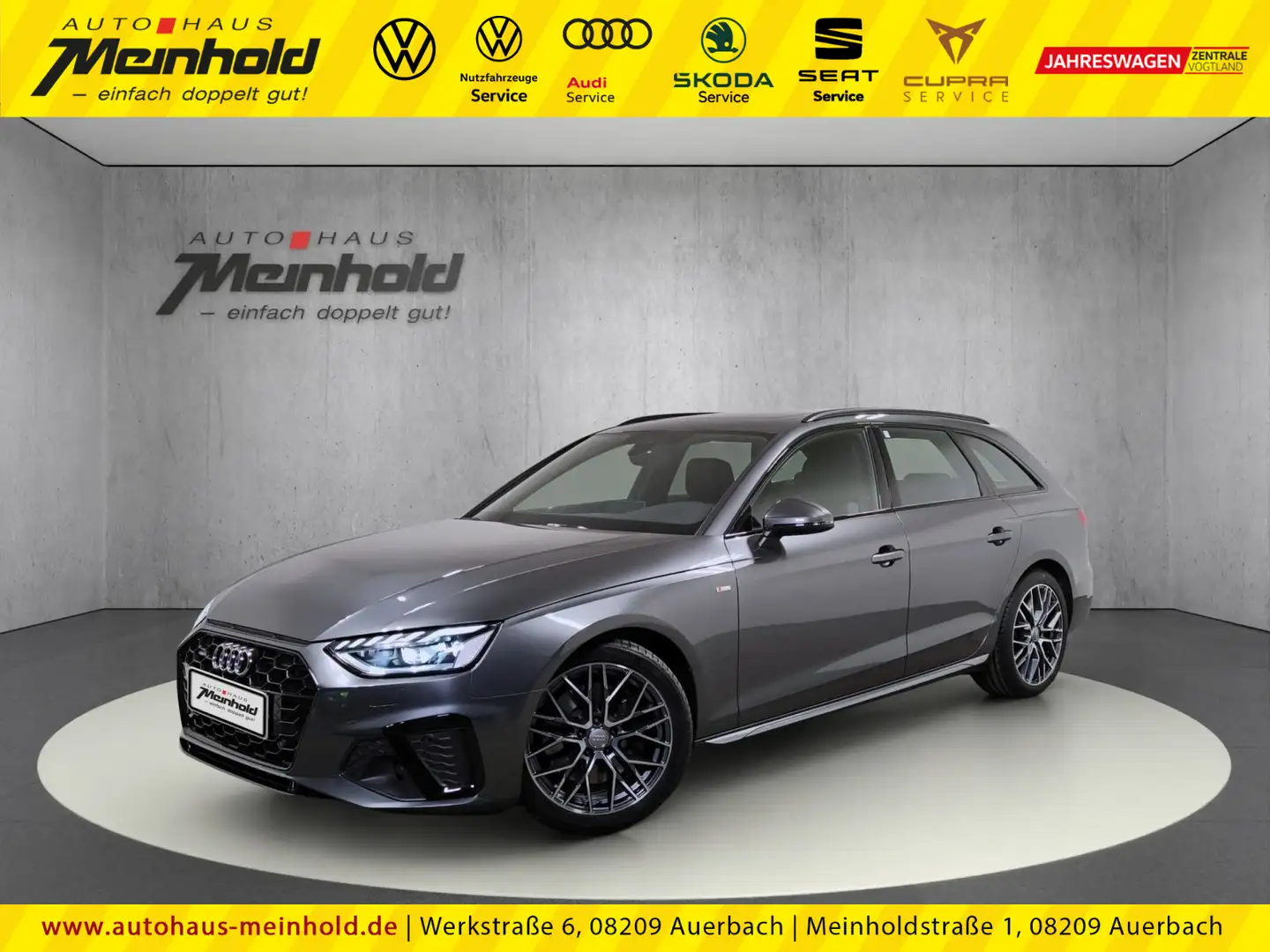 Audi A4 S line 45 TFSI quattro S tronic Grau - 1