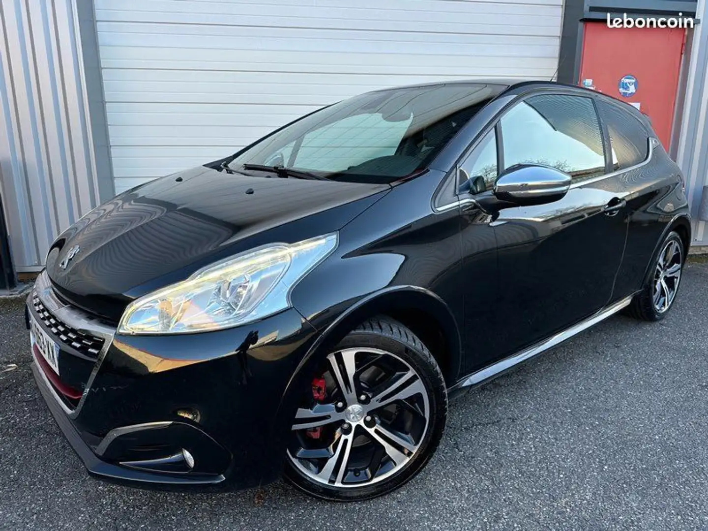 Peugeot 208 ii (2) 1.6 thp s&s gti cuir Noir - 2