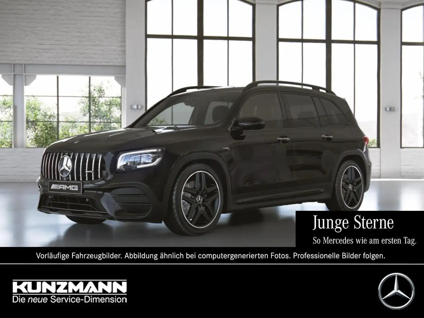 Mercedes-Benz GLB 35 AMG 4M Night Distronic Memory 360° EasyP Schwarz - 1