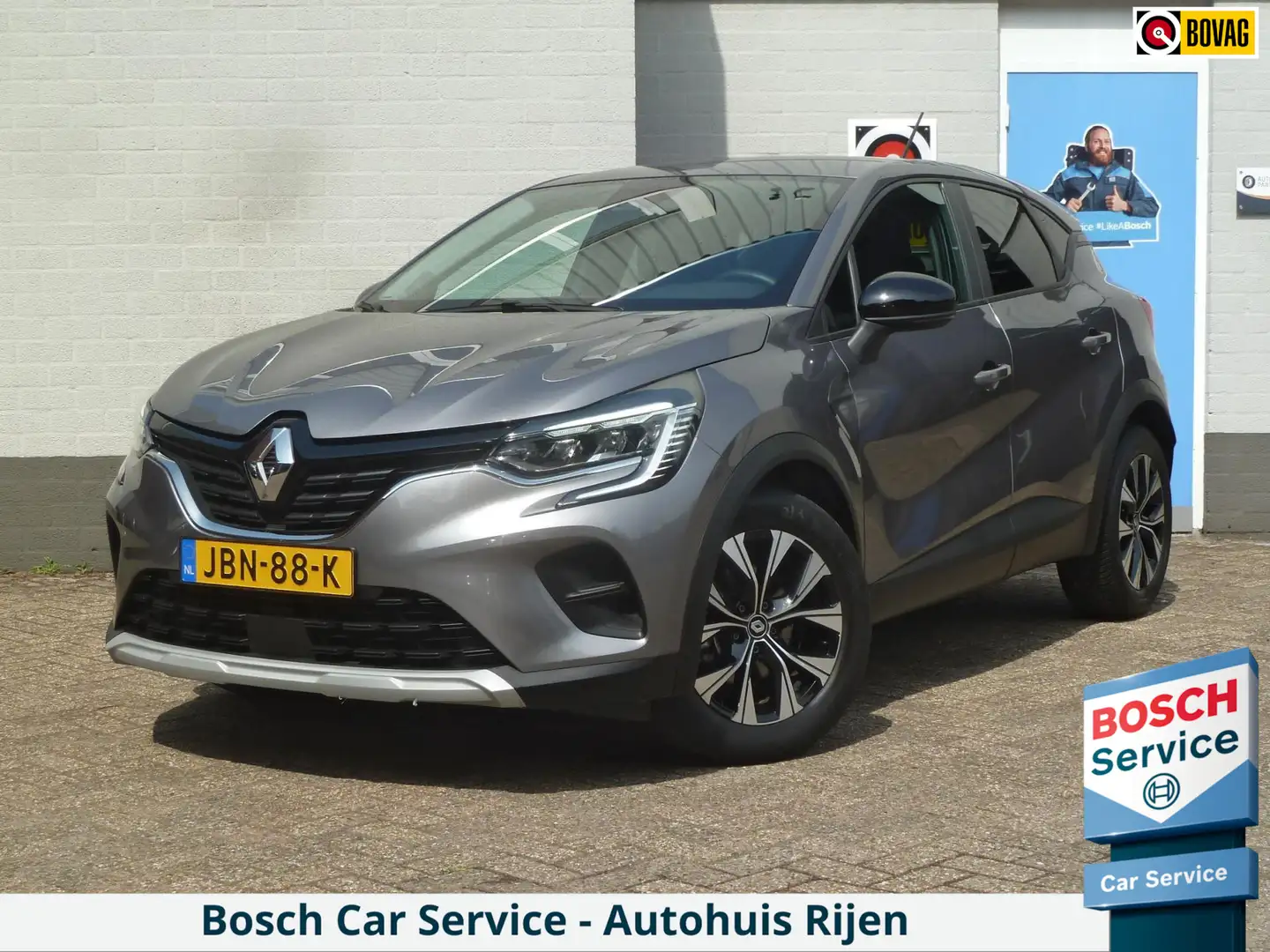 Renault Captur 1.6 E-Tech full hybrid 145 evolution|Navi|ECC|PDC| Grijs - 1