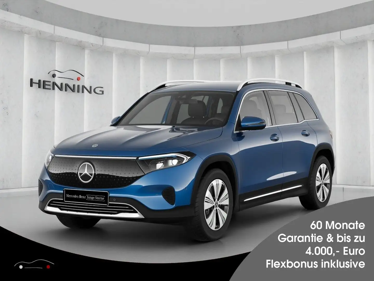 Mercedes-Benz EQB 300 Progressive 4M AHK Kamera Spurhalt Totw. Noir - 1