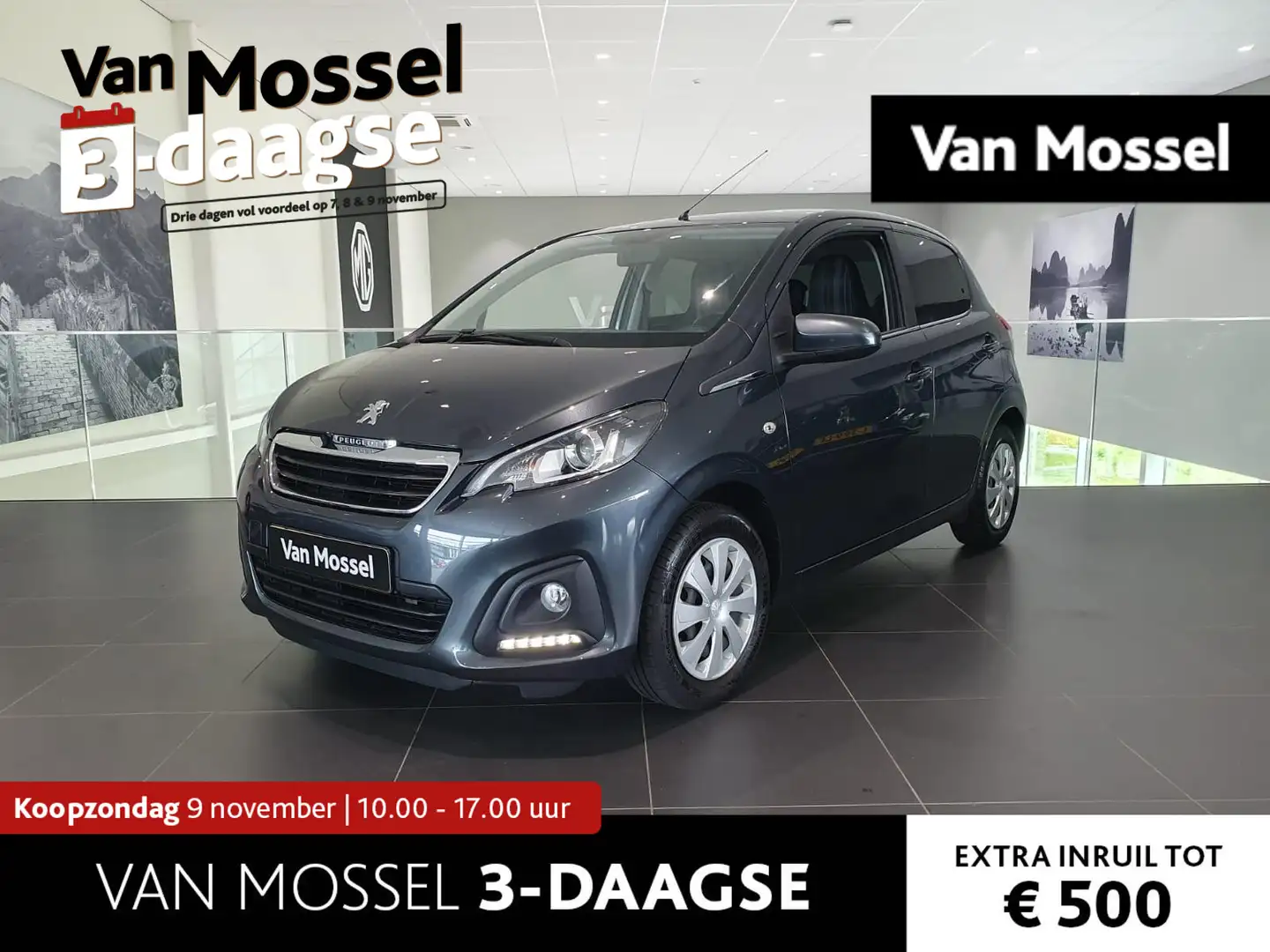 Peugeot 108 1.0 e-VTi Active Zeer zuinig | Bluetooth | Lederen Grijs - 1