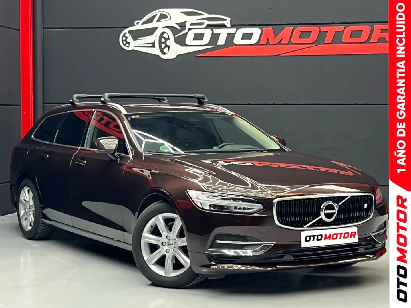 Volvo V90 D3 R-Design Aut. 150 Burdeos - 1