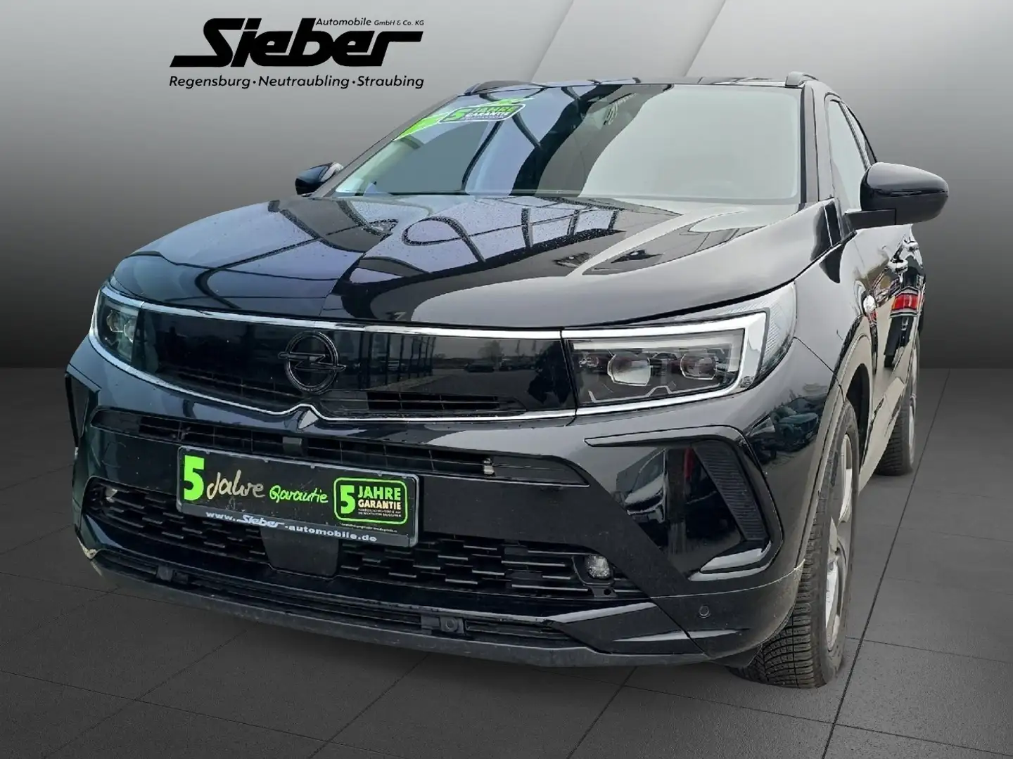 Opel Grandland 1.2 Turbo GS **LED**Sitzheizung** Zwart - 2