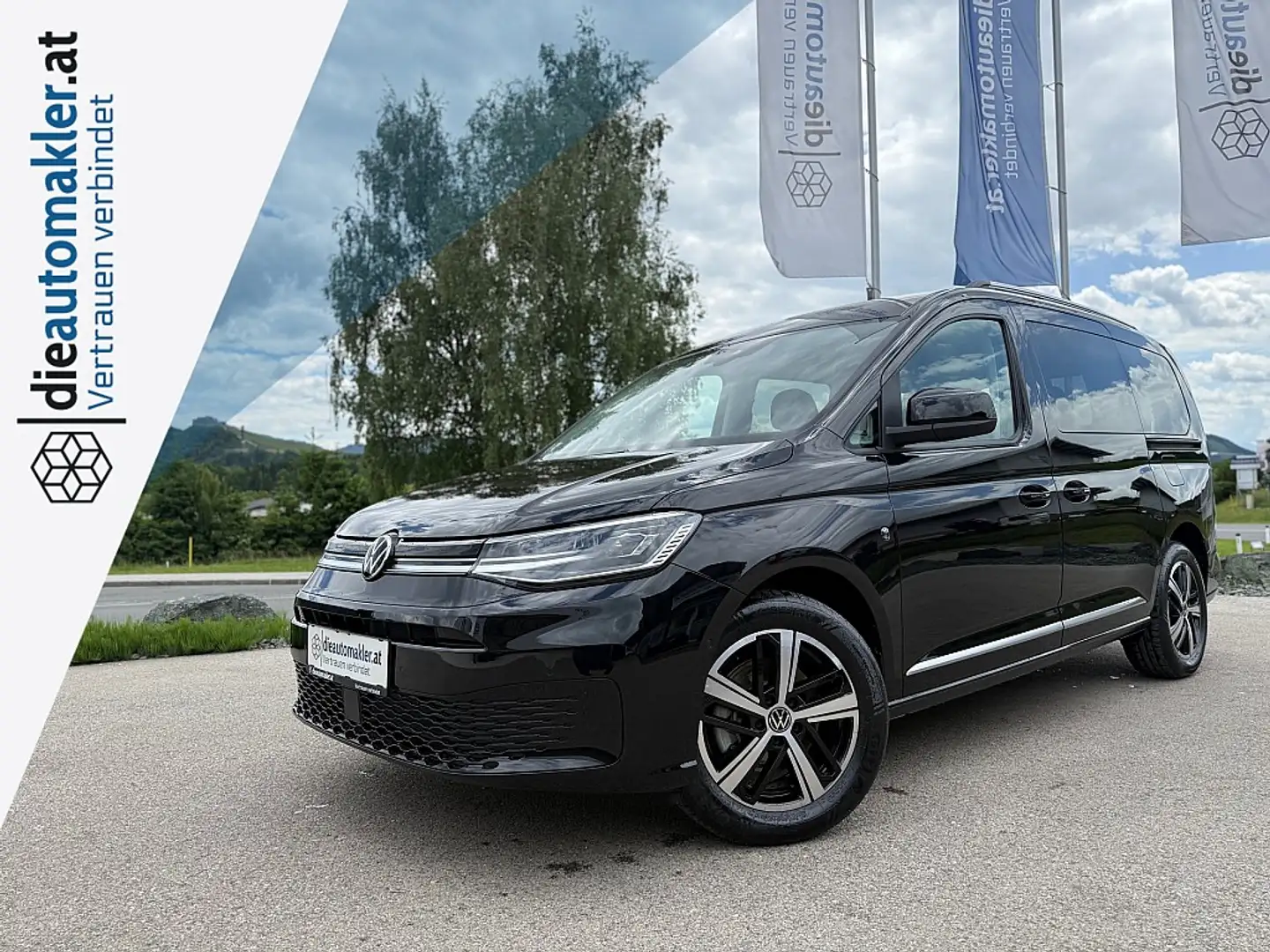 Volkswagen Caddy Style Maxi TDI 4motion 7 Sitze *TOPAUSSTATTUNG* Schwarz - 1