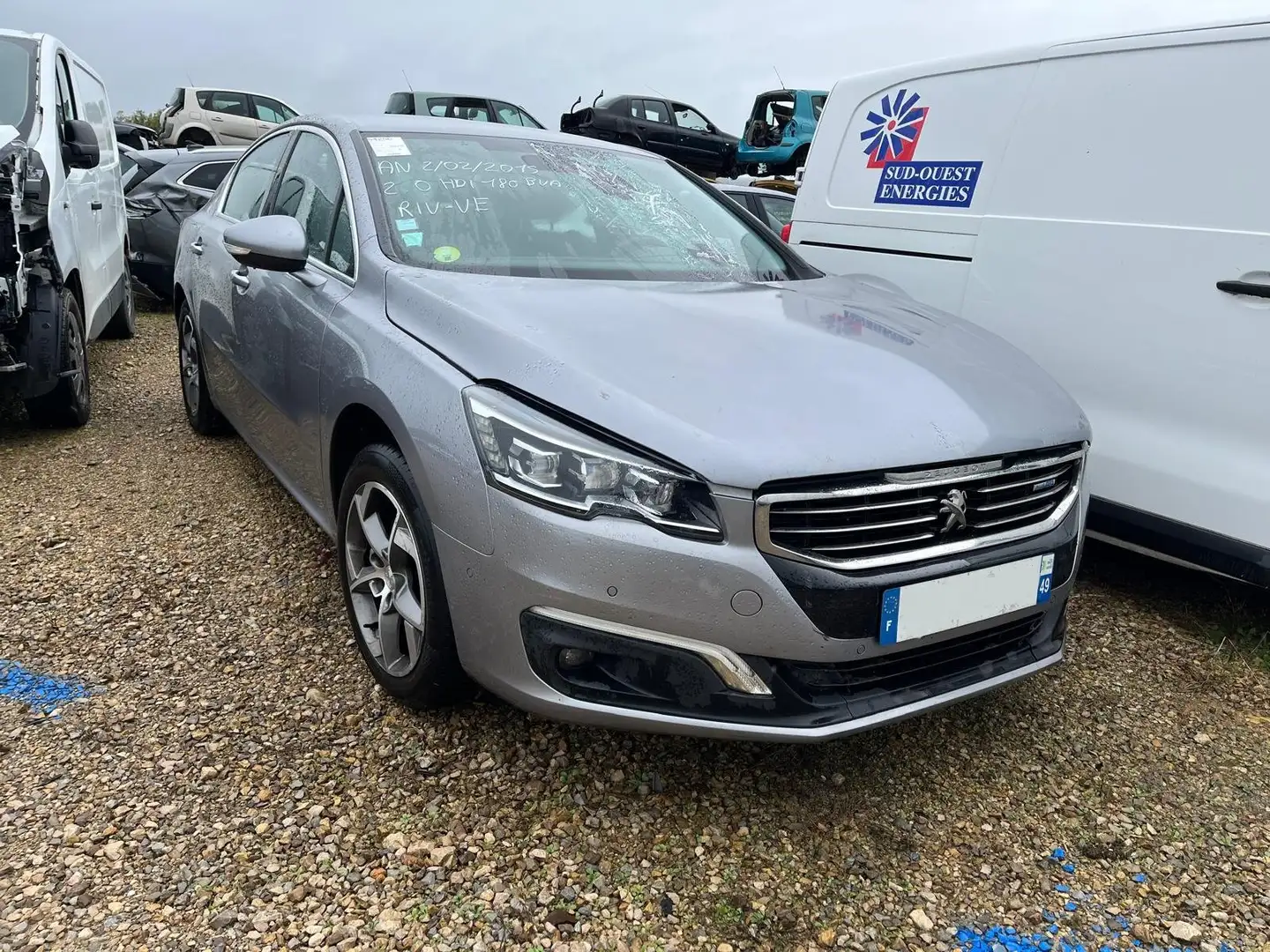 Peugeot 508 2.0 BlueHDi 180 Allure / DN046 Gris - 1