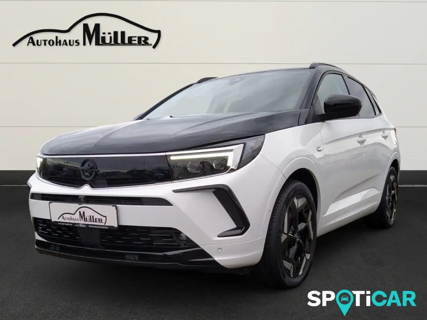 Opel Grandland GSe Plug-in Hybrid +AHK+Matrix+Navi+360 Grad+7,4 K Weiß - 1