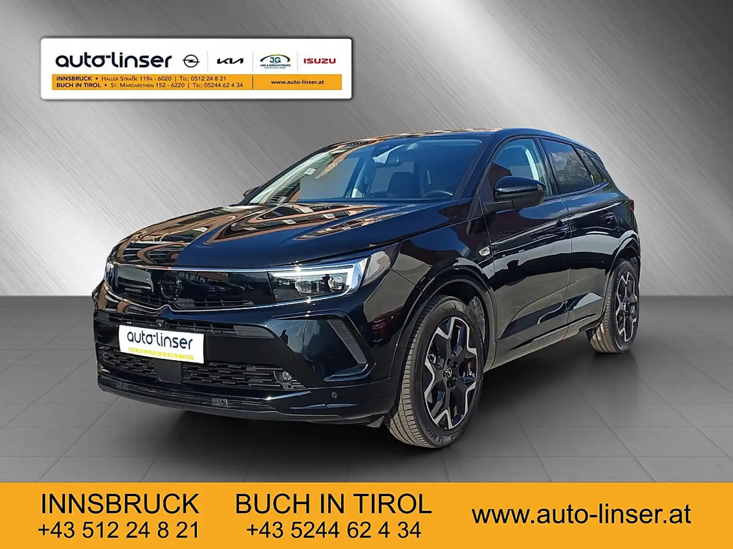 Opel Grandland 1,2 DI Turbo GS Start/Stop Schwarz - 1