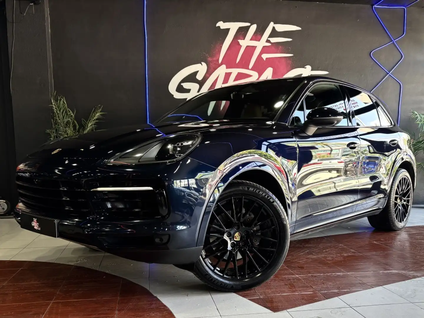 Porsche Cayenne Aut. Bleu - 2