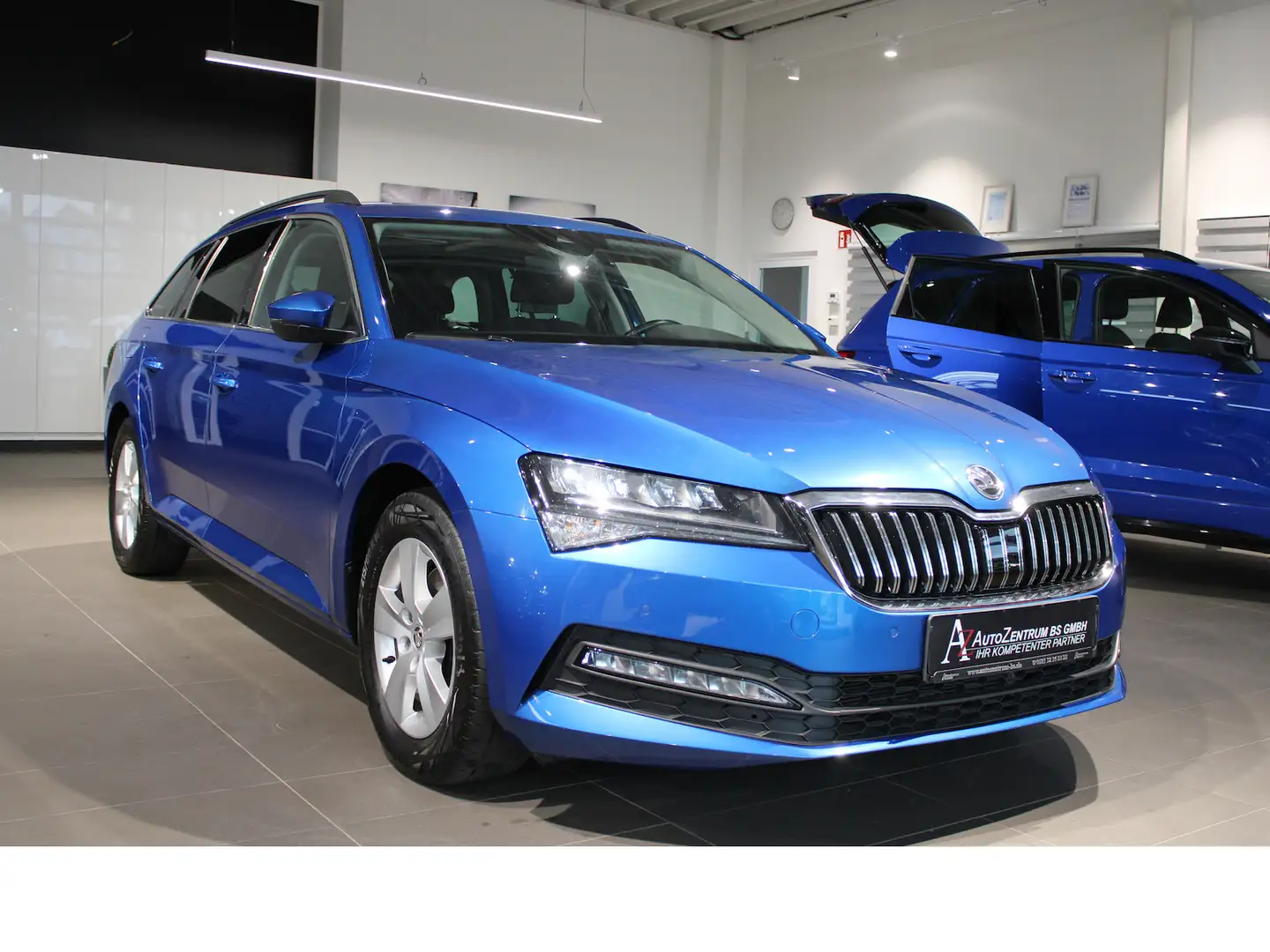 Skoda Superb 2.0 TDI LED*DSG*PANO*CAM*VIRT*ACC*STANDH* Blu/Azzurro - 2