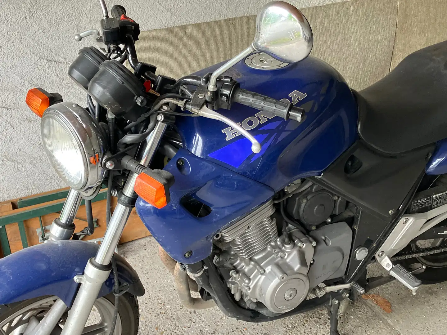 Honda CB 500 Azul - 2