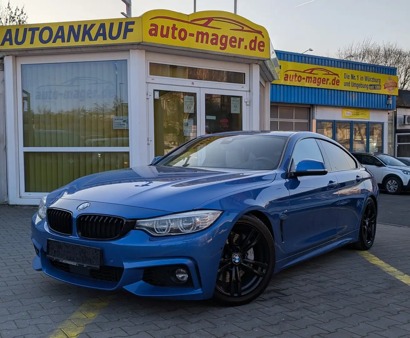 BMW 435 435i GranCoupé M-Sport-Paket*ACC*HUD*360°SD*Memo Blau - 1