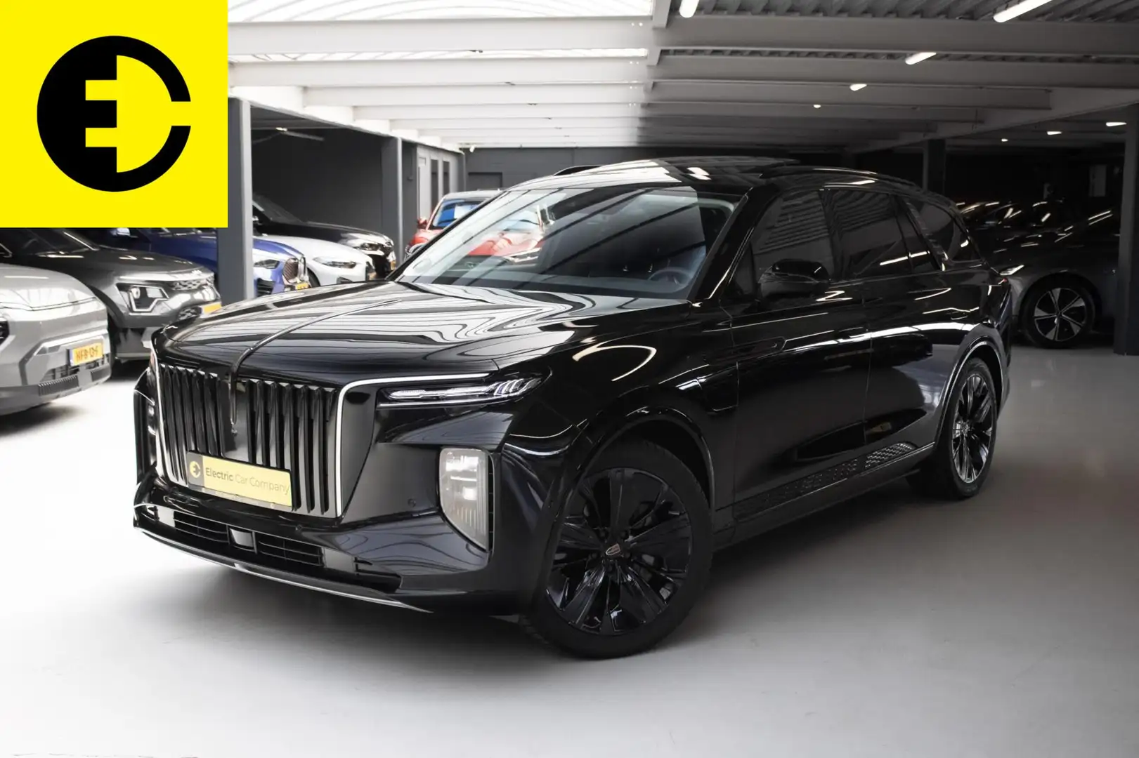 Hongqi E-HS9 Exclusive | 112KWH | SOH 97,7% | Panorama dak | In Schwarz - 1