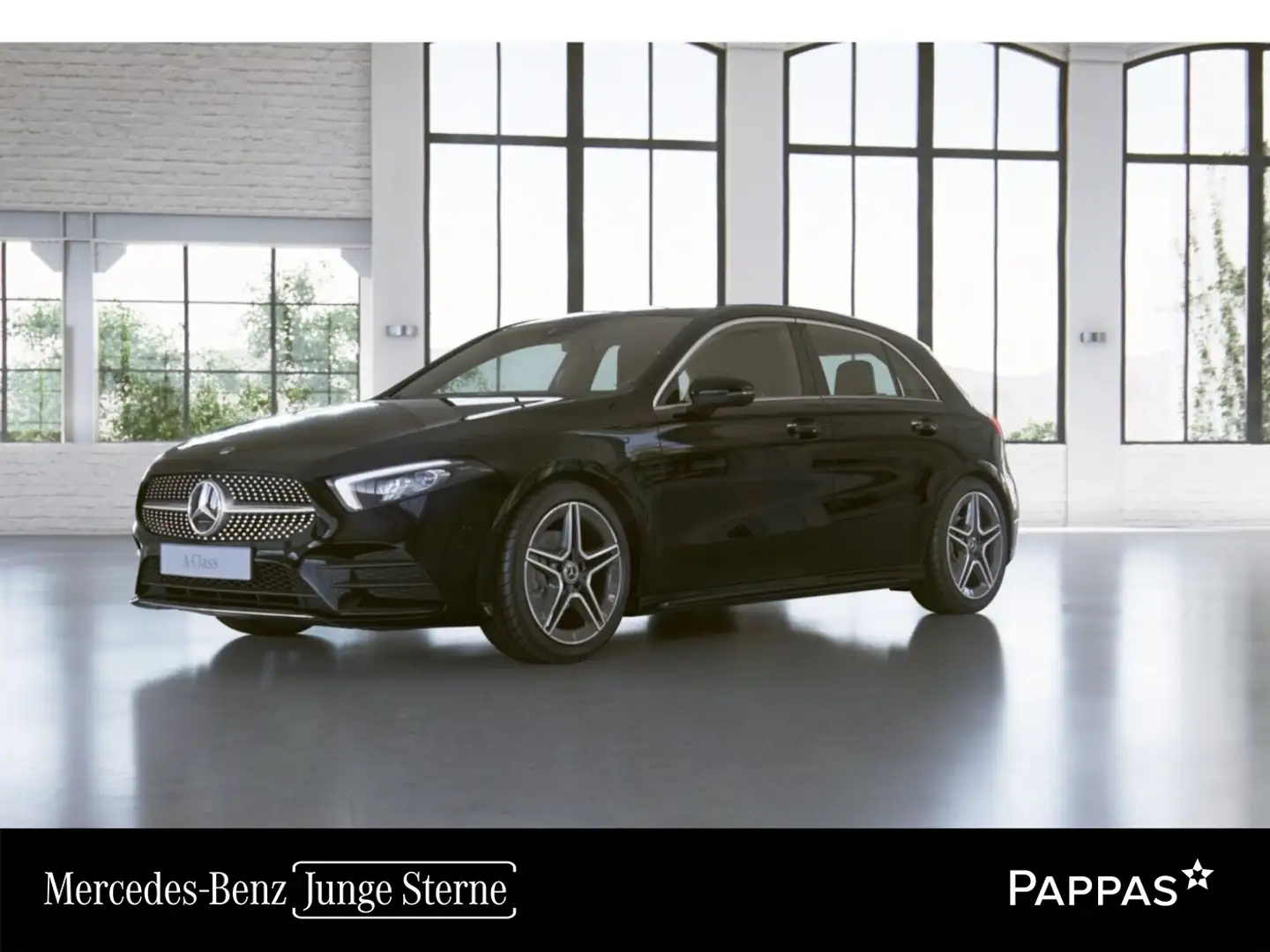 Mercedes-Benz A 180 Kompaktlimousine LED Cam Navi AUT PTS SHZ Schwarz - 1