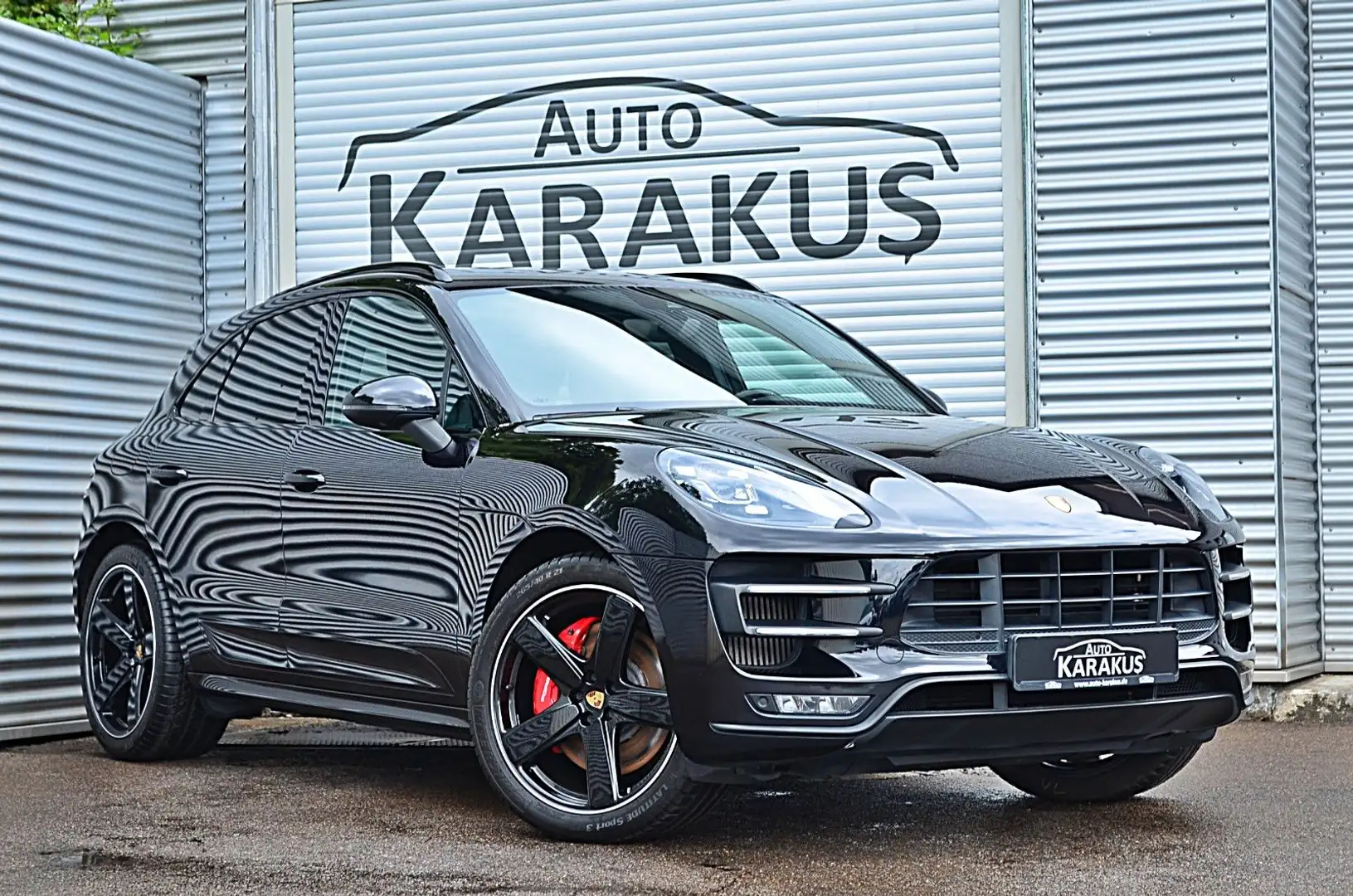 Porsche Macan Turbo Performance Chrono/18 Wege/Pano/VOLL Schwarz - 1