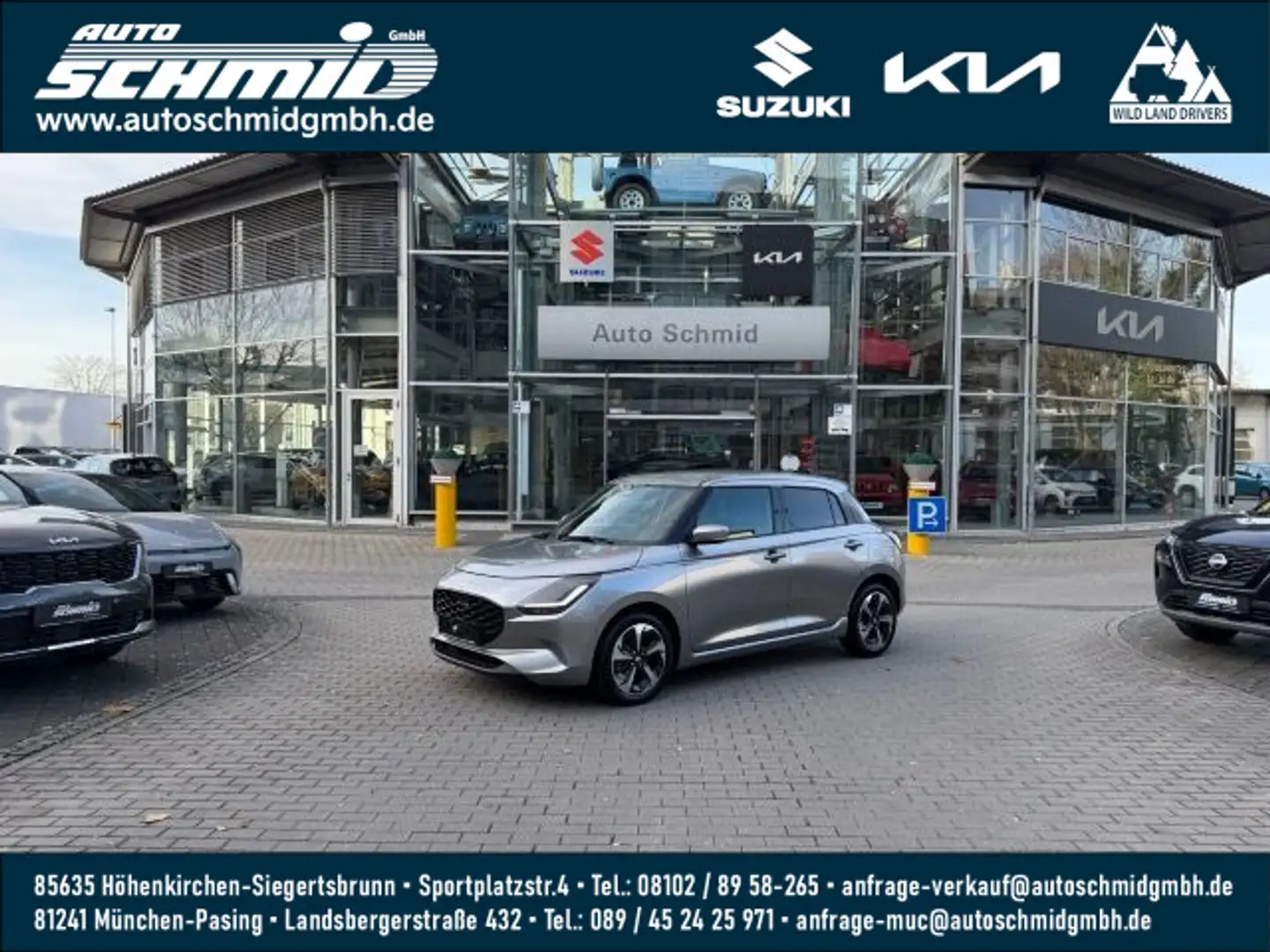 Suzuki Swift SWIFT 1.2 DUALJET HYBRID 5-GANG COMFORT+ Silber - 1