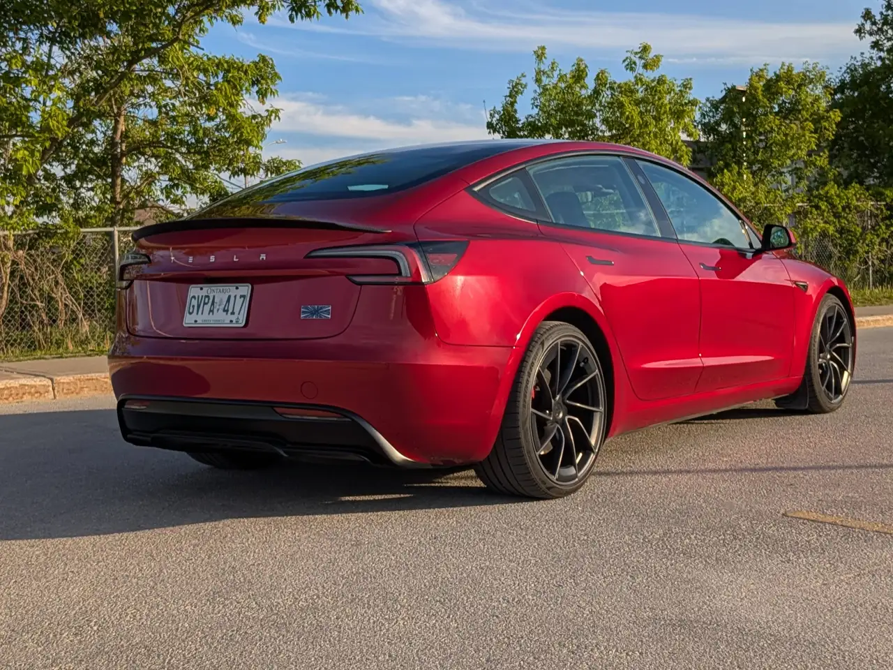 Tesla Model 3 fotografie Tesla Model 3