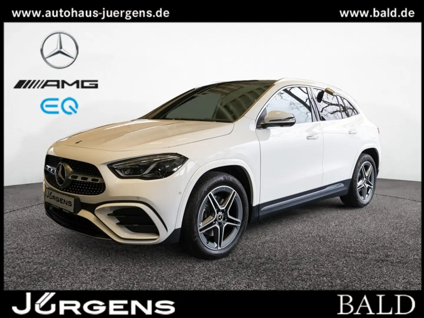 Mercedes-Benz GLA 200 AMG-Sport/Multibeam/360/Pano/Distr/19" Weiß - 1