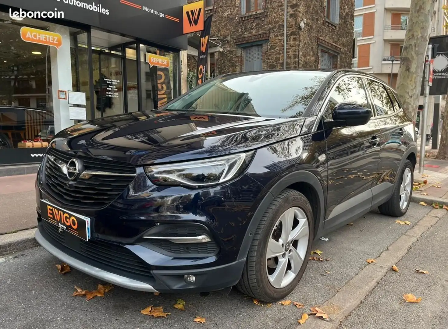 Opel Grandland X 1.2 turbo 130 ecotech elite ultimate ba Bleu - 1