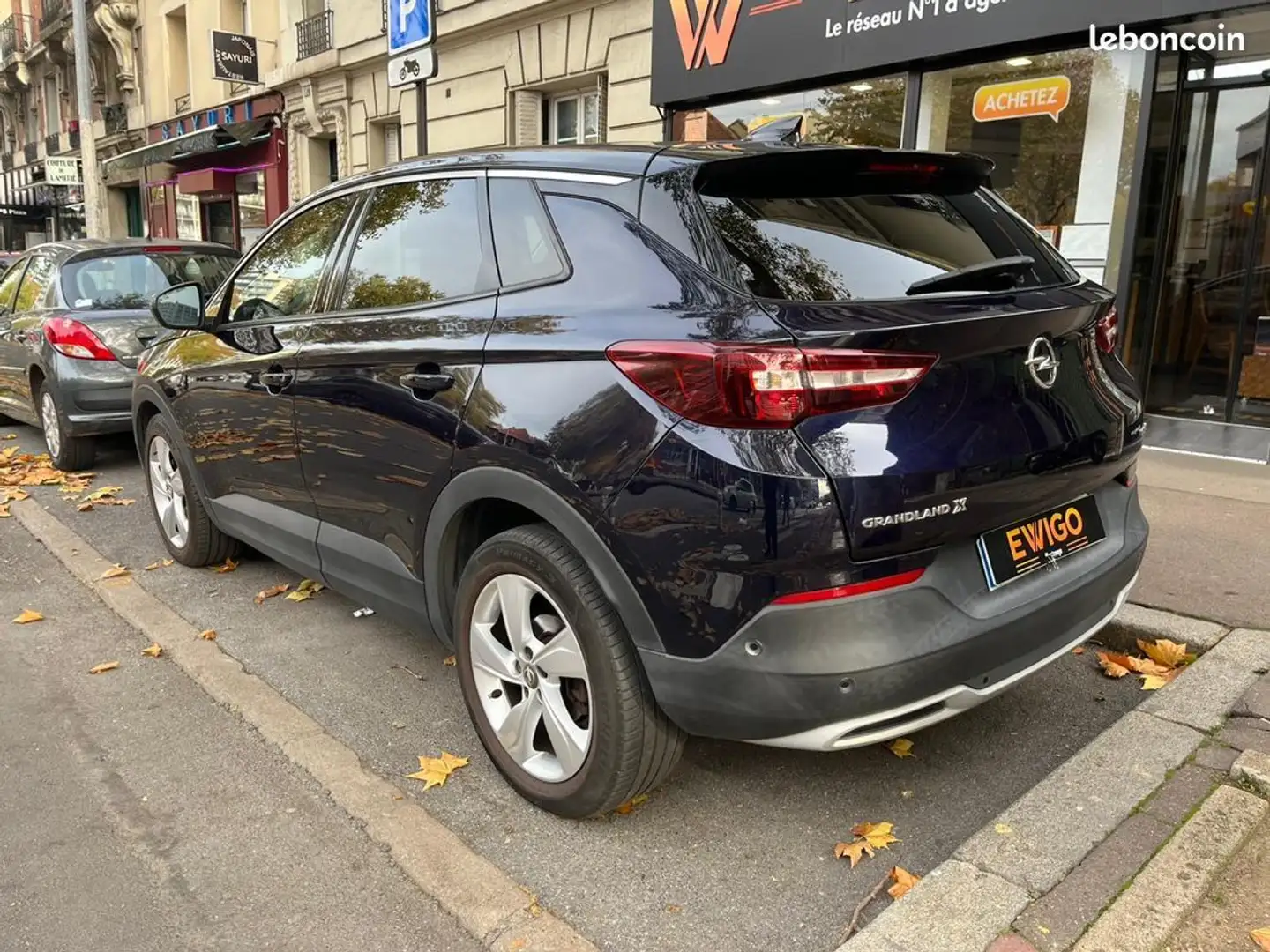 Opel Grandland X 1.2 turbo 130 ecotech elite ultimate ba Bleu - 2
