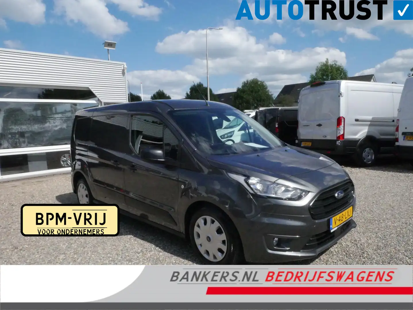 Ford Transit Connect 1.5 EcoBlue 100PK, L2, Trend, Airco Gris - 1