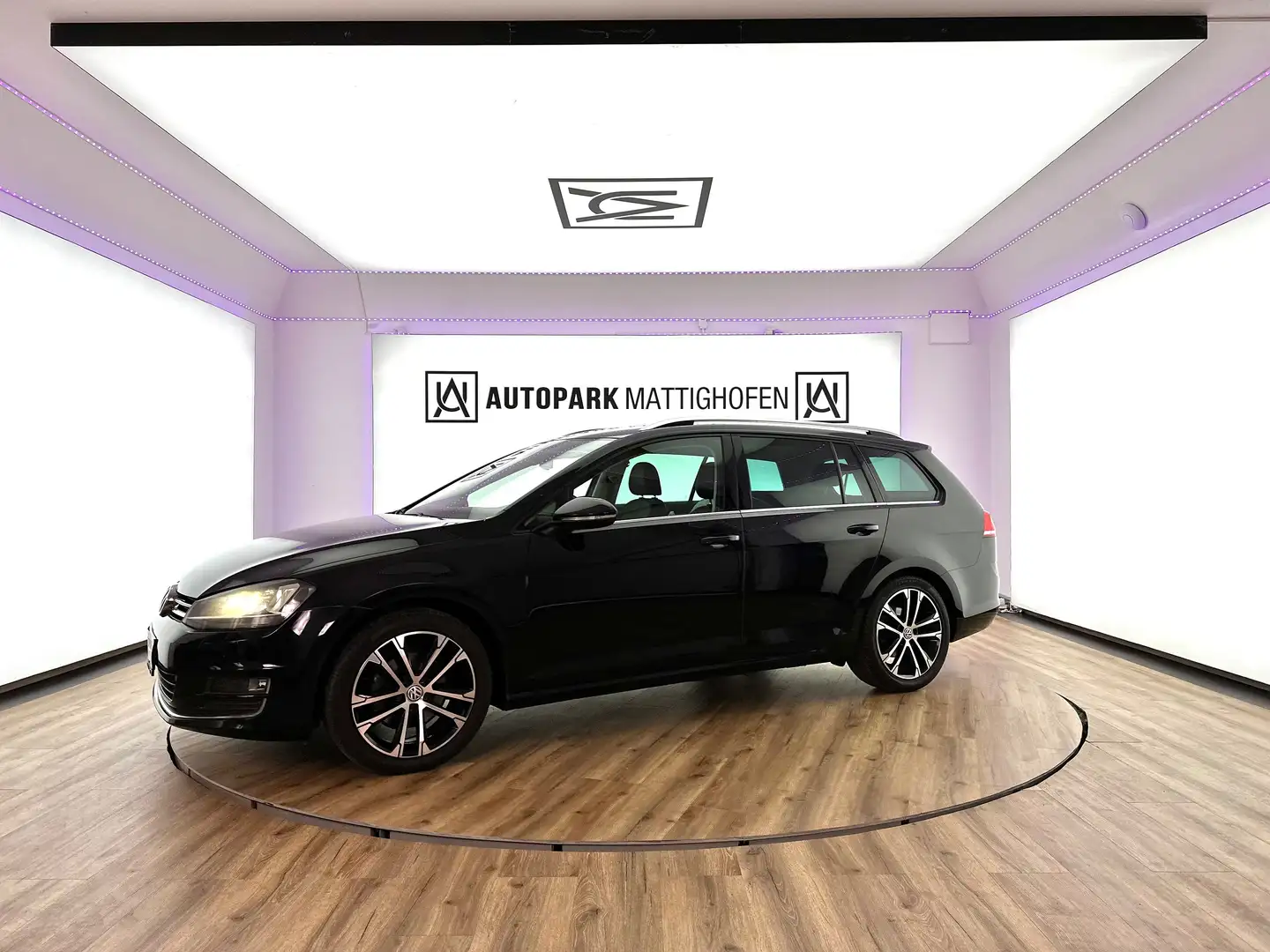 Volkswagen Golf Variant 2.0 VII TDI Highline BMT DSG *PDC*SZH* Noir - 2