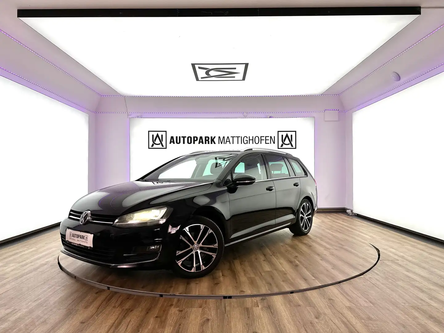 Volkswagen Golf Variant 2.0 VII TDI Highline BMT DSG *PDC*SZH* Noir - 1