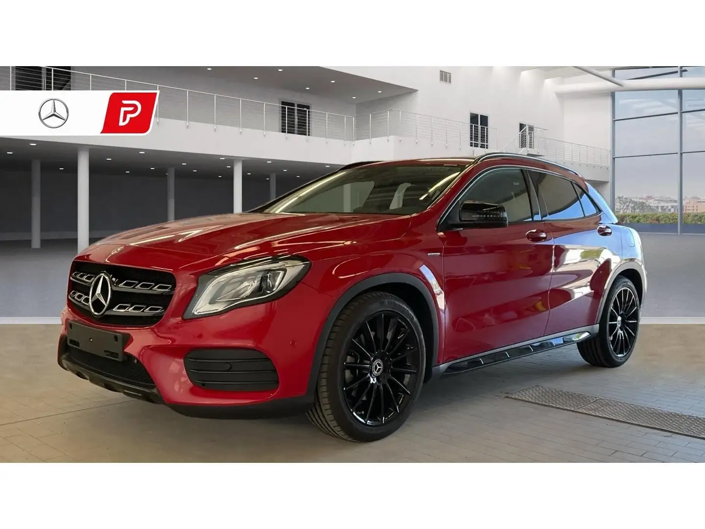 Mercedes-Benz GLA 220 GLA220 4M AMG Night el.Heckkl SpurPkt Kamera LED Rood - 2