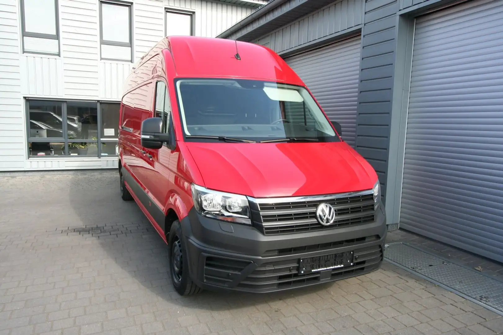 Volkswagen Crafter Kasten 35 lang Superhoch DSG ACC Kamera Rot - 1