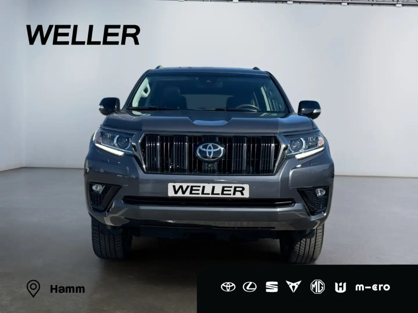 Toyota Land Cruiser 2.8 D-4D Automatik TEC-Edition *AHK* Gris - 2