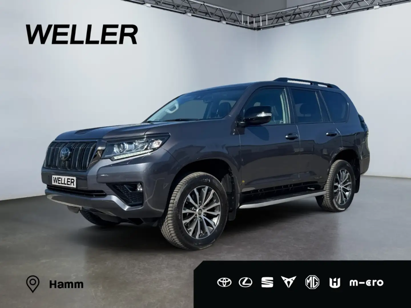 Toyota Land Cruiser 2.8 D-4D Automatik TEC-Edition *AHK* Grau - 1