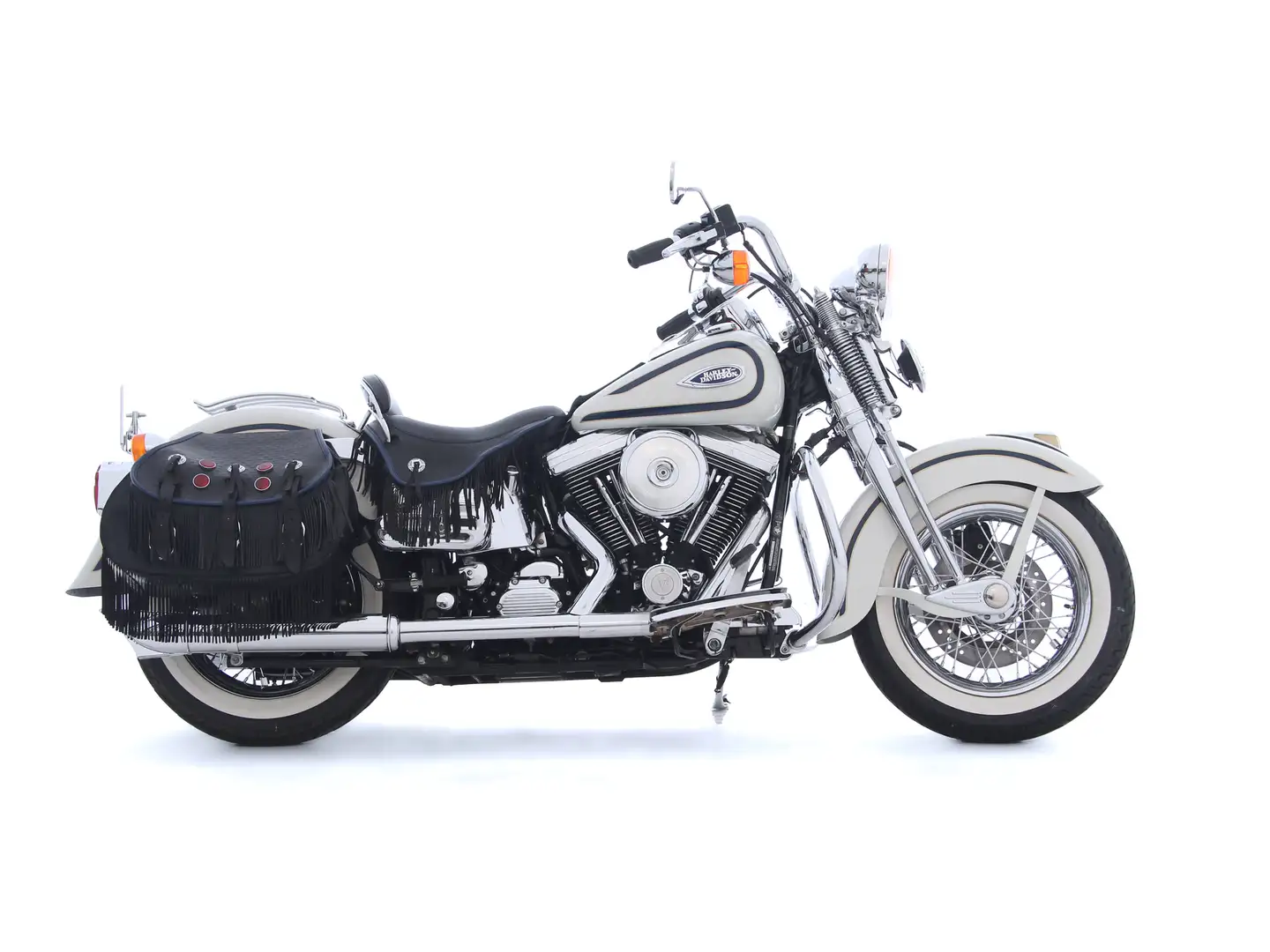 Harley-Davidson Heritage Softail FLSTS SPRINGER Fehér - 2