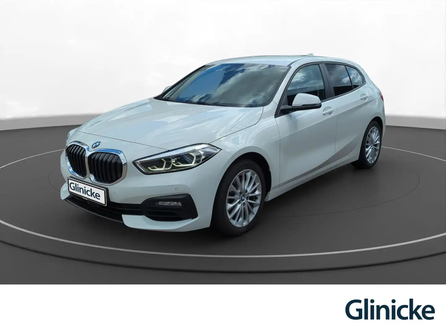 BMW 116 i 1.5 Advantage AHK Blanc - 1