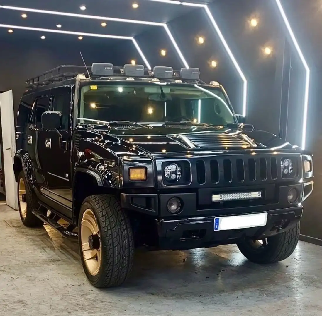 HUMMER H2 6.0 V8 Luxury Negro - 1