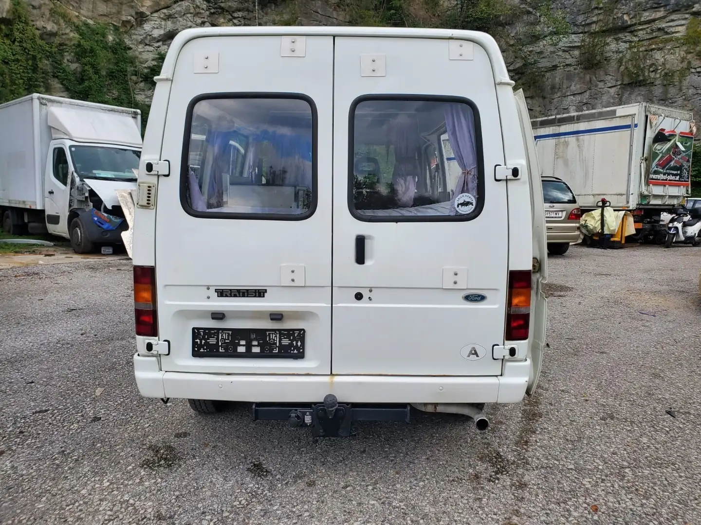 Ford Transit 100 D Blanc - 2