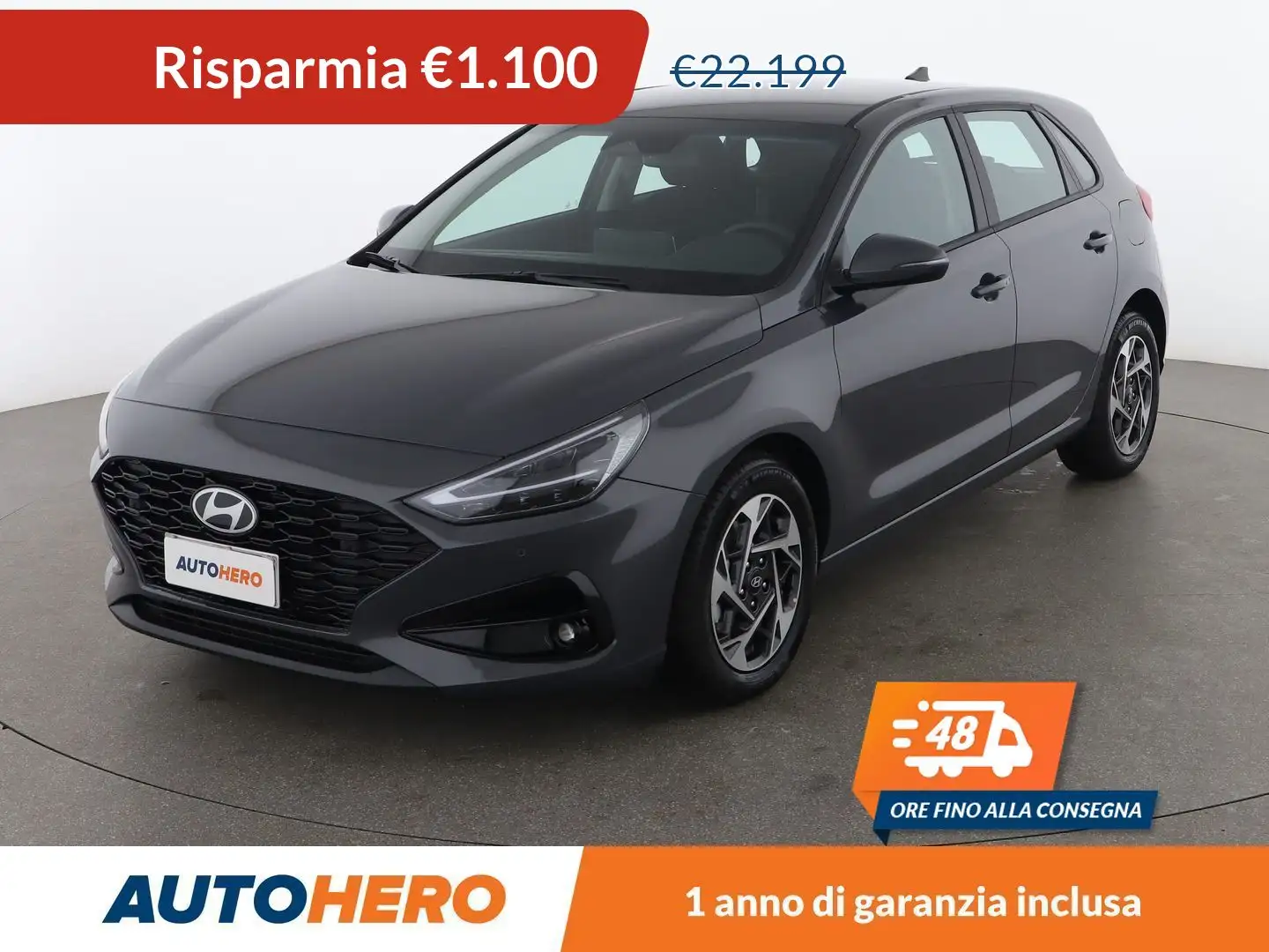 Hyundai i30 1.0 T-GDI Mild-Hybrid Business MHEV Grigio - 1