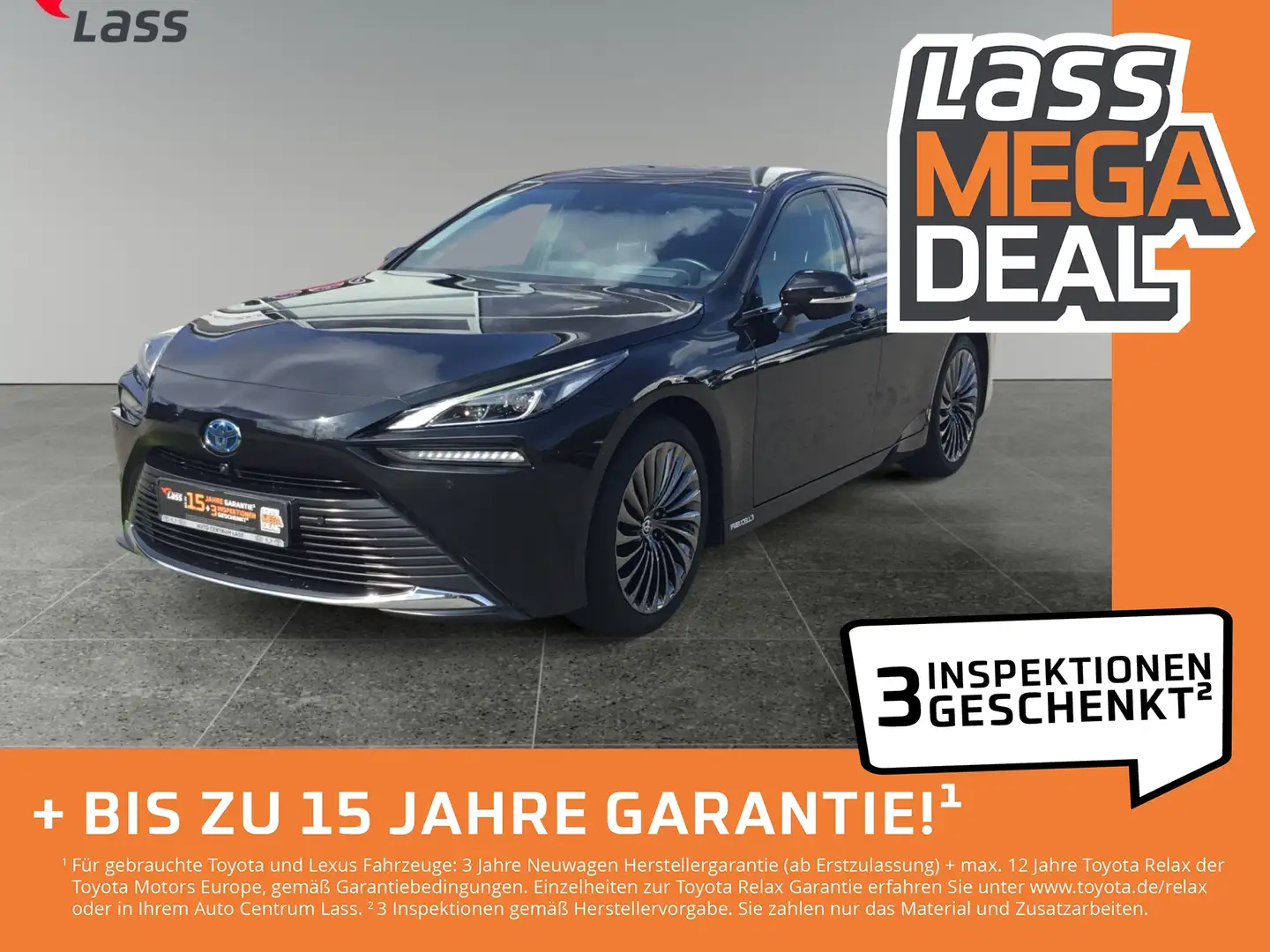 Toyota Mirai Luxury Navi, 360 Kamera, Apple Carplay Negro - 1