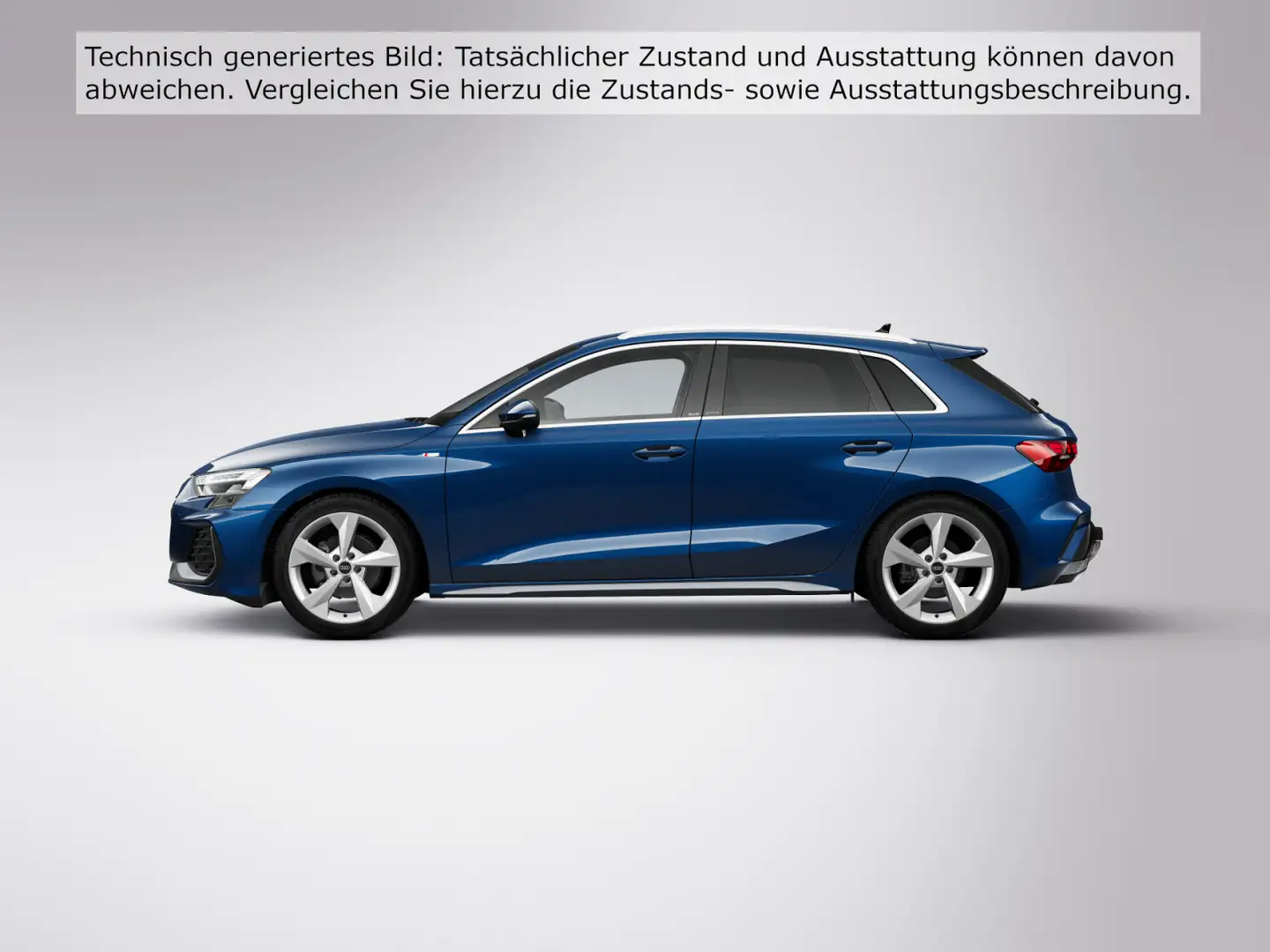 Audi A3 30 TFSI  S line AHK*HuD*Sonos*LED Blau - 2