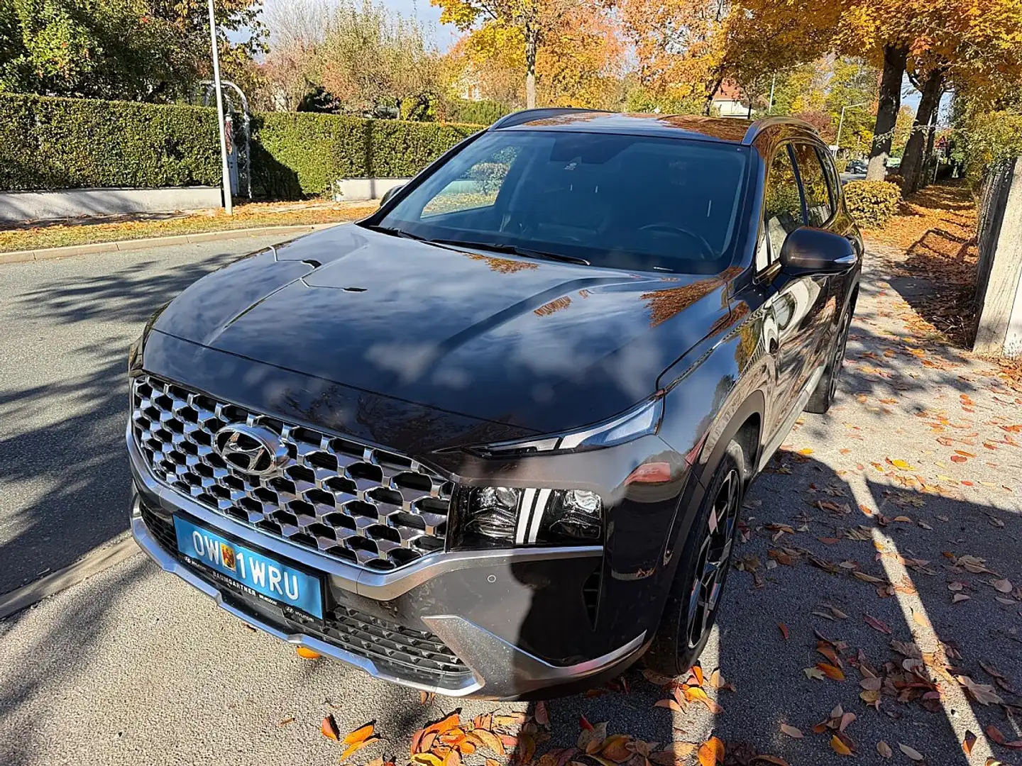 Hyundai SANTA FE Santa Fe 2.2 CRDi DPF Prestige Line 4WD (EURO 6... Grau - 1