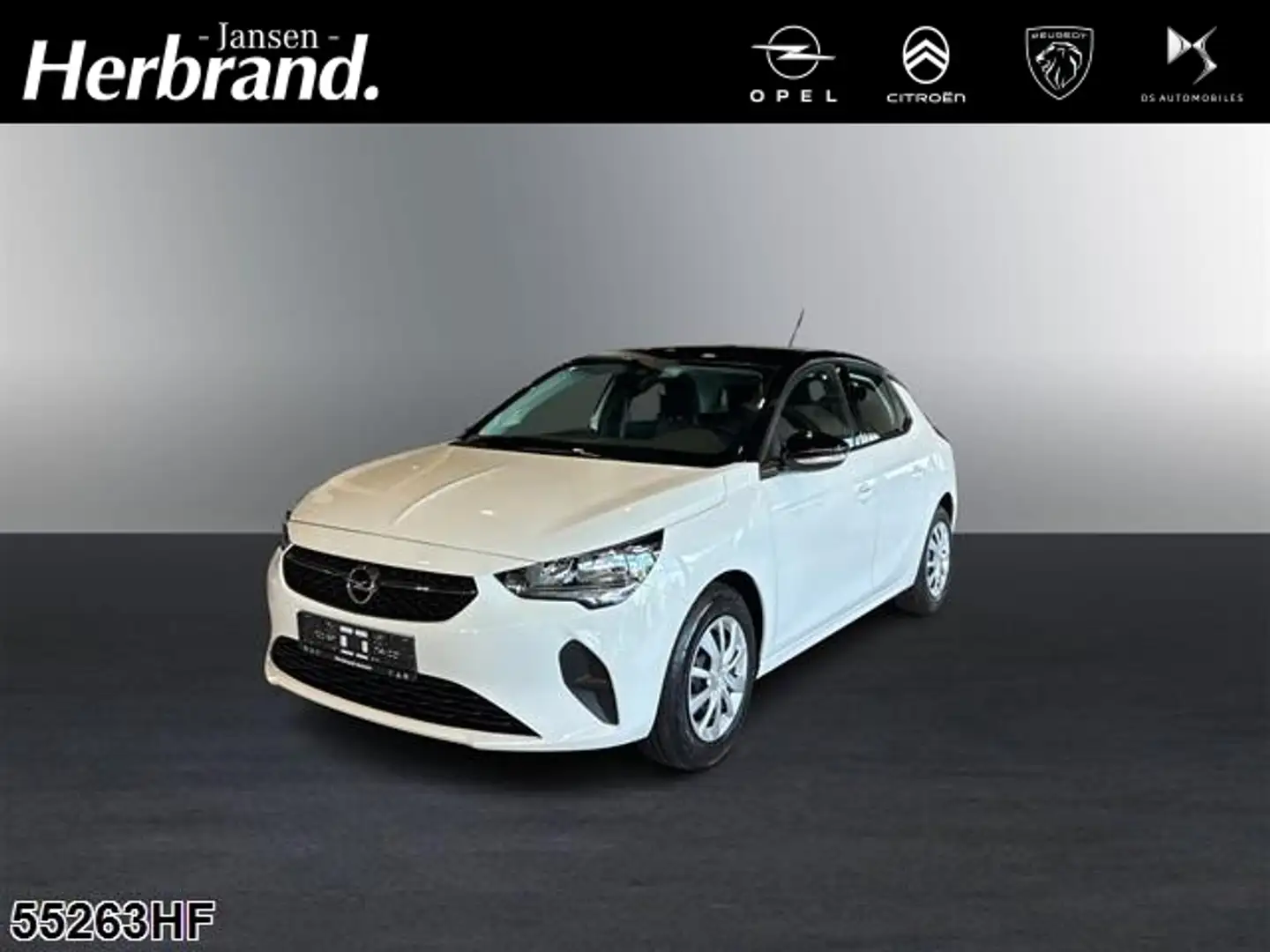 Opel Corsa +SHZ+TEMPOMAT+PDC Blanc - 1