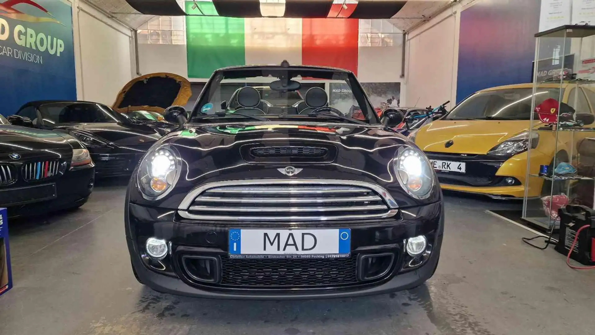 MINI Cooper Cabrio 2.0 S MANUALE! TOTAL BLACK! Nero - 2