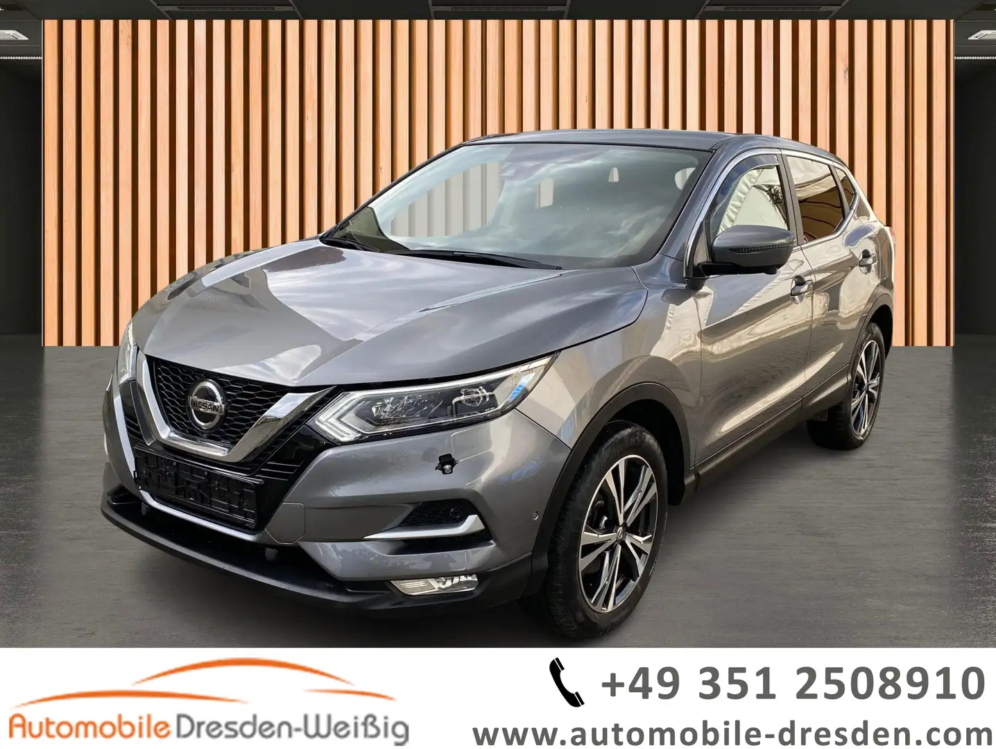 Nissan Qashqai 1.3 DIG-T N-Connecta*voll LED*DAB Gris - 1