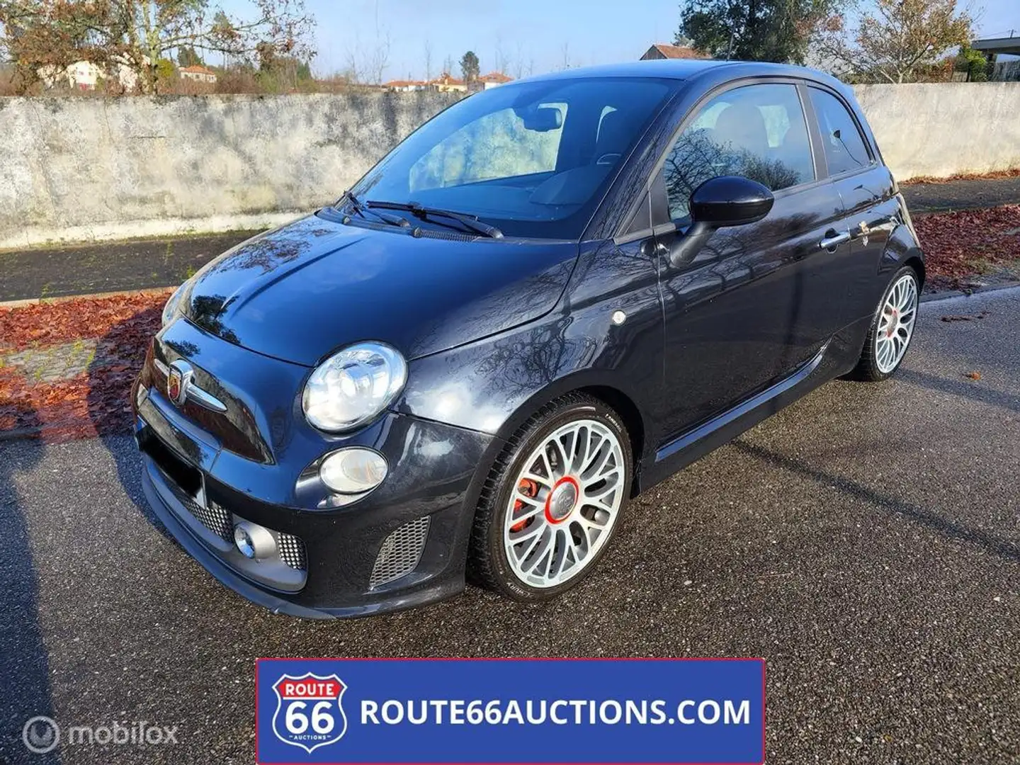 Abarth 595 Turismo | 2013 | Route 66 Auctions Zwart - 1