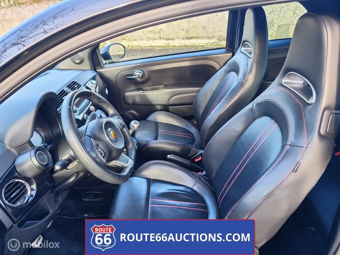 Abarth 595 Turismo | 2013 | Route 66 Auctions Zwart - 2