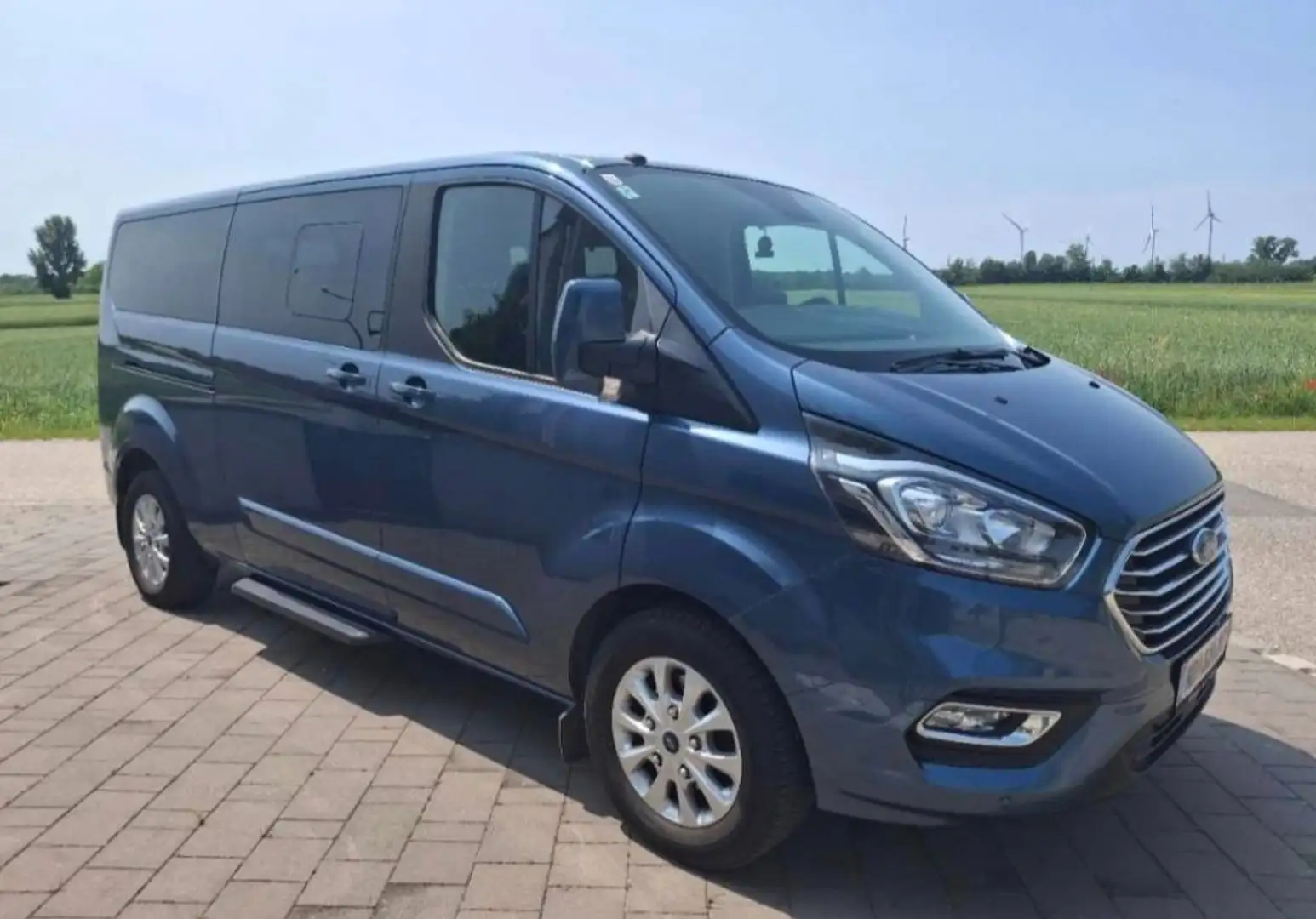 Ford Tourneo Custom Tourneo Custom 2,0 TDCi 320 L2 Titanium Titanium Blau - 1