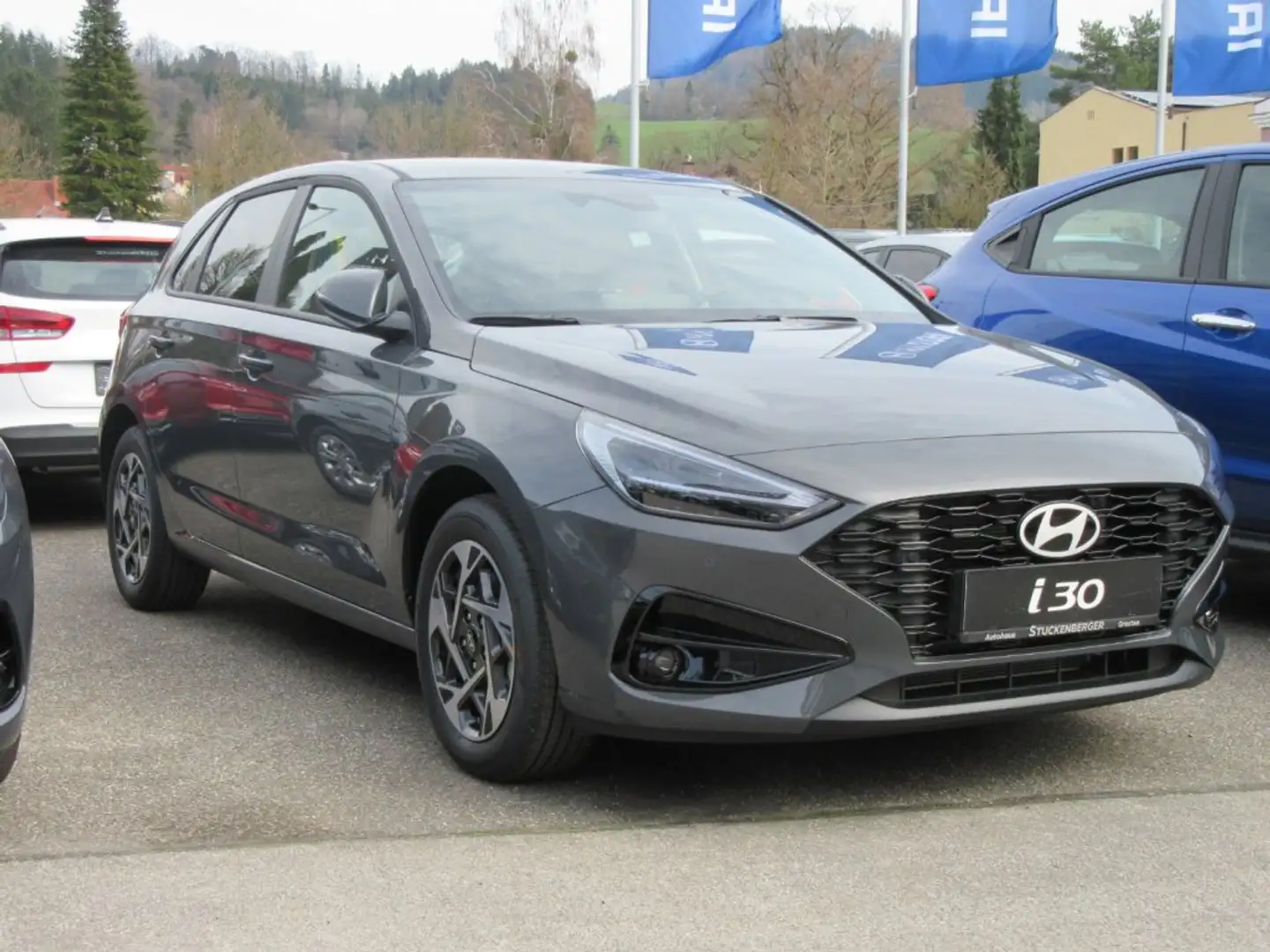 Hyundai i30 1.0 T-GDI GO Grau - 1